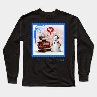 robot in love Long Sleeve T-Shirt